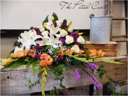Peaceful Inspiration Casket Spray