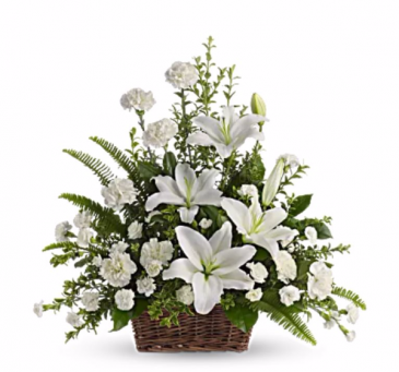 With Our Thoughts Basket Basket in Riverside, CA | RIVERSIDE BOUQUET FLORIST