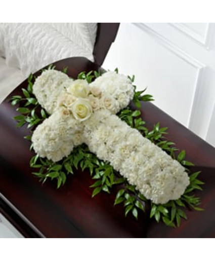 Peaceful Memories Casket Spray 