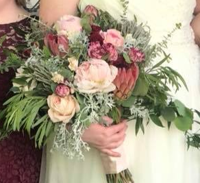 Peaceful Protea  Bridal Bouquet