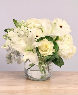 Peaceful Purity Floral Arrangement