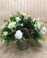 PEACEFUL SEASON BOUQUET WOOD