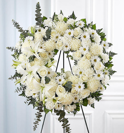 Peaceful Spirit Funeral Wreath