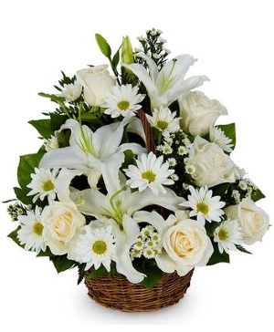 Peaceful Thoughts FHF-S101 Fresh Flower Arrangement (Local Delivery Area Only)