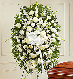 Peaceful Tribute Standing Spray