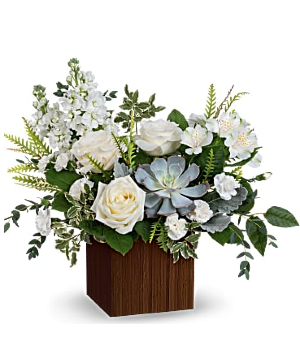 Peaceful Whispers Bouquet Floral Arrangement