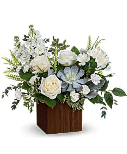 Peaceful Whispers Bouquet Floral Arrangement