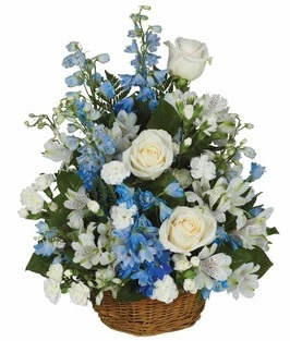 Forget Me Not Basket