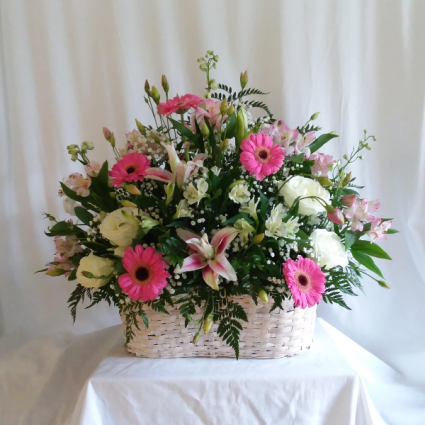 Peacefully Pink Basket
