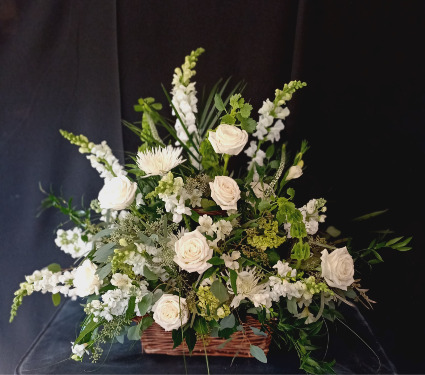 Peacful Basket Arrangement  Designer's Choice