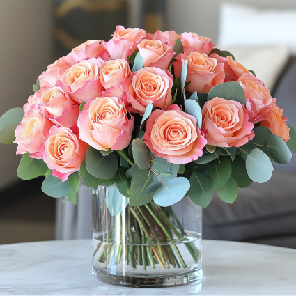 Peach Arrangement