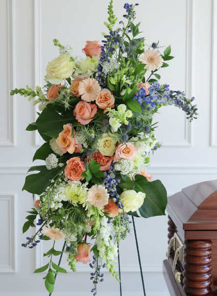 Peach Dreams Standing Spray
