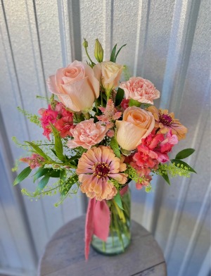 Peach Embers Floral Design