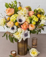 PEACH LEMONADE VASE ARRANGEMENT 