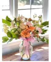 Peach Paradise Vase Arrangement