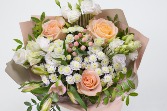 Peach Paradise Wrapped Bouquet