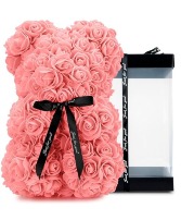Peach Rose Bear  