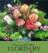 Peach Sorbet Floral Arrangment