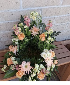 Peach Urn Surround 