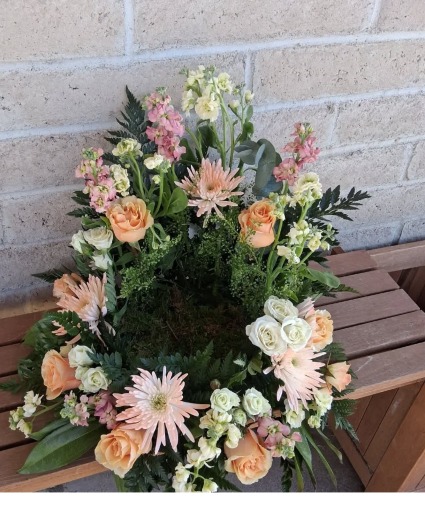 Peach Urn Surround