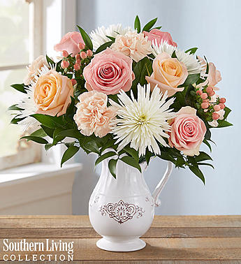 Peaches and Cream™ by Southern Living™ '18 Arrangement