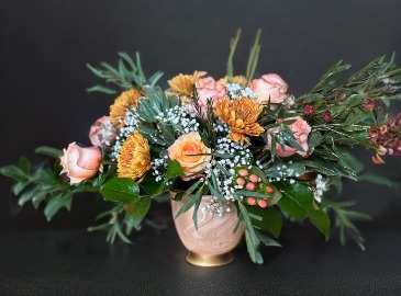 Peaches and Cream Elegance  in Waupaca, WI | Barnwood Farms - Flower & Keepsake Co.