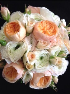 Peaches and Cream Bouquet