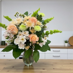 Peaches and Green SCF Original - Designed By Kelly