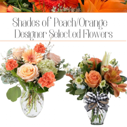 Peach/Orange-Designer’s Choice