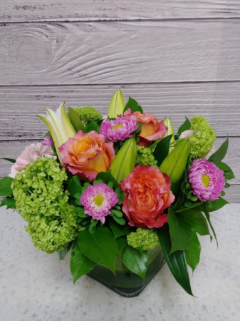 Green Peaches Arrangement