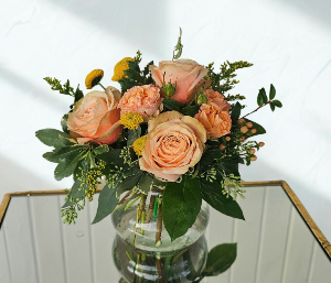 Peachy Keen Floral Arrangement