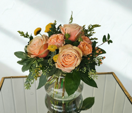 Peachy Keen Floral Arrangement