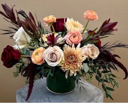 Peachy Pastel Arrangement Flower Arrangement