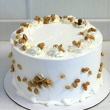 Peanut Butter Cake Fresh from the Bakery