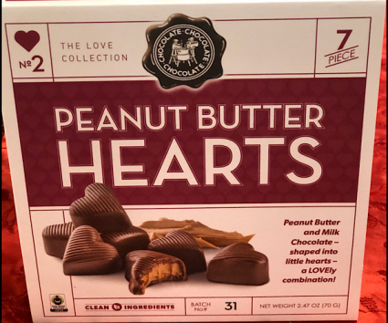 Peanut butter hearts Chocolates