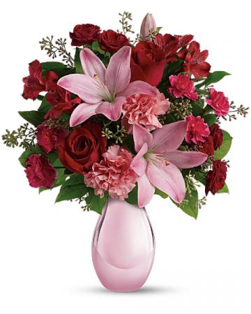 Pearl and Pinks Arrangement