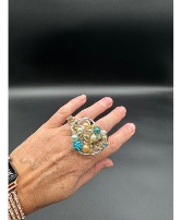 Pearl Meadow Ring Custom design