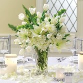 Pearled Passions Vased Centerpiece