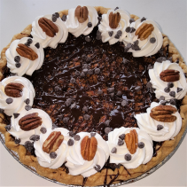 Pecan Chocolate Chip Pie Sweet Blossoms