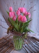 ISLAND GROWN TULIPS FRESH TULIP VASE