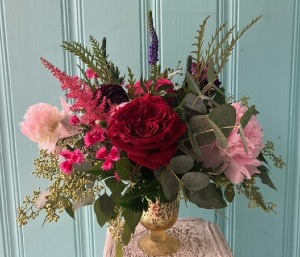 PEONIES IN THE FALL? FLOWER ARRANGEMENT