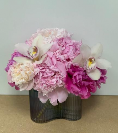Peonies & Orchids Shavout Bouquet