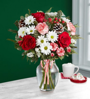 Peppermint Joy Bouquet Floral Arrangement