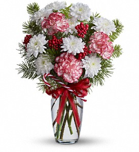 Peppermint lanes FHF99-5 Fresh Flower Vase