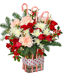 PEPPERMINT PLEASURES Deluxe Christmas Bouquet