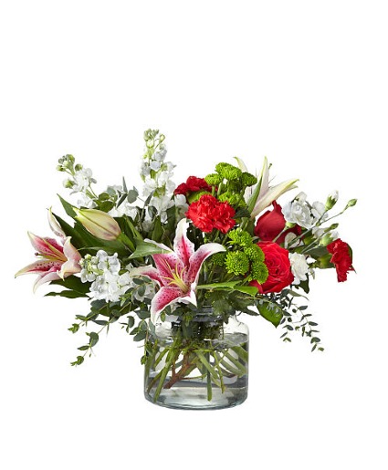 Peppermint Swirl 21-C12d Bouquet