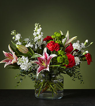 Peppermint Swirl Bouquet in Arlington, TX | Wilsons in Bloom Peppermint Swirl Bouquet in Arlington, TX | Wilsons in Bloom