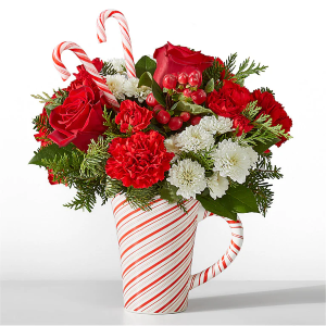 Peppermint Swirl Mug Bouquet 