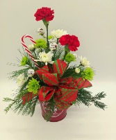 Peppermint Twinkle  Floral Arrangement