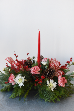 Peppermint Twist Centerpiece